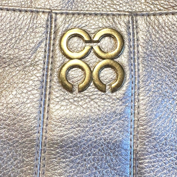 Coach Metallic Gold Leather Crossbody - Picture 3 of 8